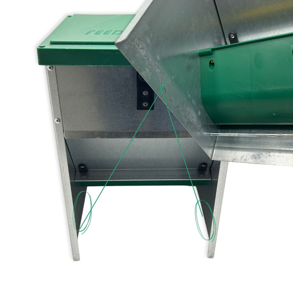 2e kans: Feedomatic Automatische voerbak 5kg met Roest 2e kans: Feedomatic Automatische voerbak 5kg met Roest