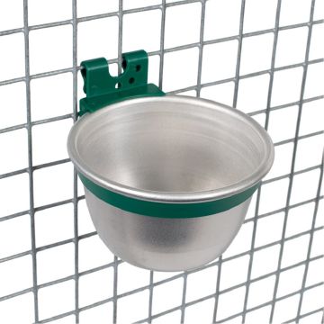 Aluminium Voer-/Drinkbakje Rond 10cm 