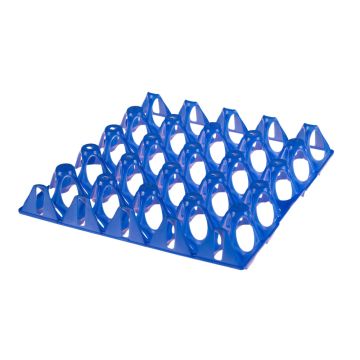 Eiertray voor 20 kalkoeneieren blauw