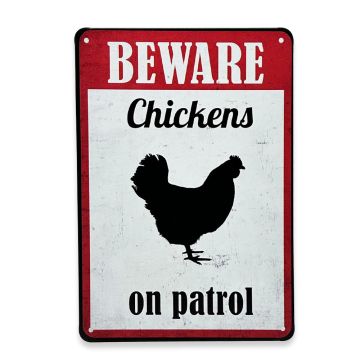 Waakbord: Chicken On Patrol