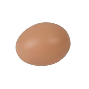 Plastic Nest-eieren Bruin 5 Stuks