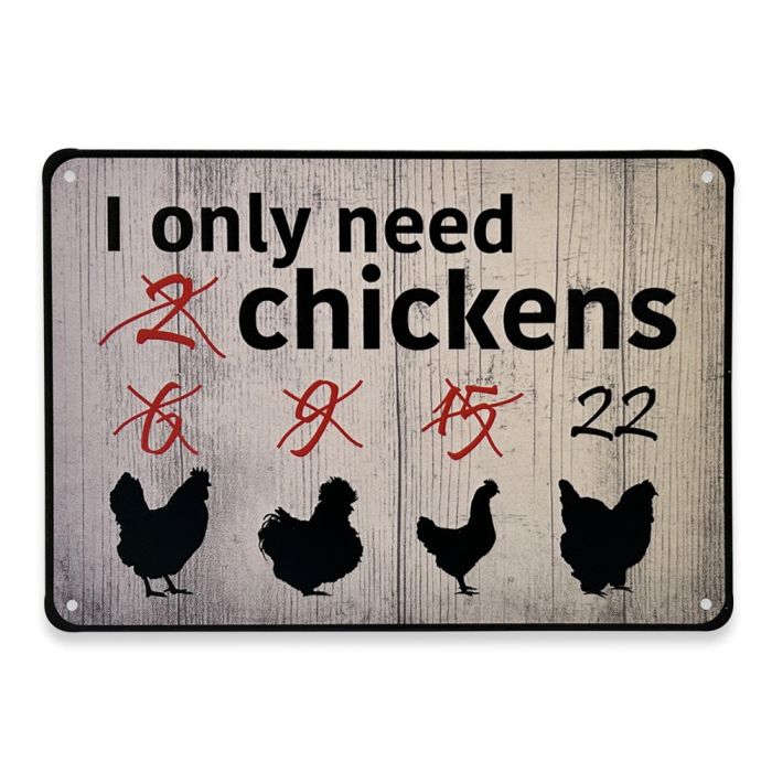 Waakbord: I only need 2 chickens