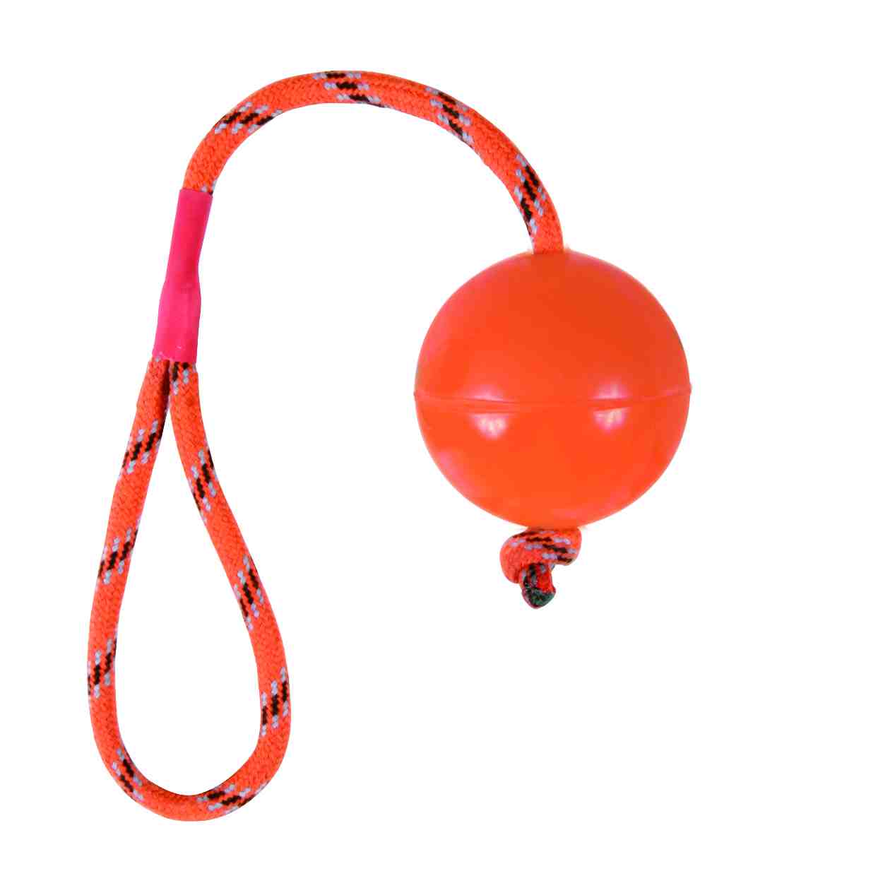 Trixie Rubber Bal Met Koord 30X6Cm