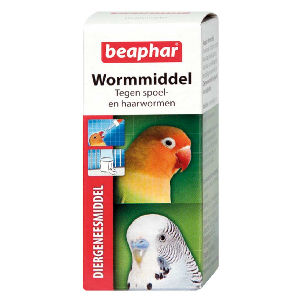 Beaphar Wormmiddel Vogels 10ml